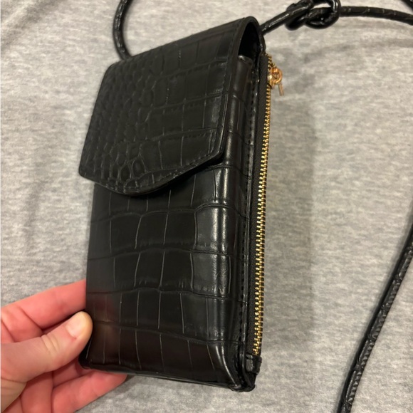 Target A New Day Black Leather Wallet Purse - Picture 4 of 4